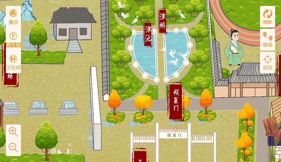 淮南手绘地图景区语音讲解导览系统：智慧景区建设的基石